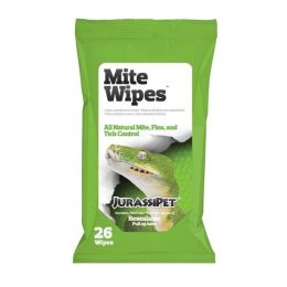 Jurassipet MiteWipes Mite, Flea and Tick Control 26 Wipes