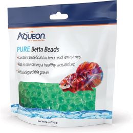 Aqueon Betta Beads Green, 1ea/One Pouch