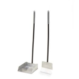 Petmate Clean Response Aluminum Spade & Pan Black, Silver Large