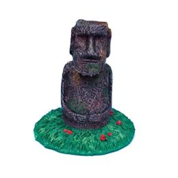 Penn-Plax Easter Island Statue Multi-Color 2.5 in Mini