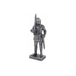 Penn-Plax Deco-Replicas Knight Aquarium Statue with Raised Sword Knight with Raised Sword Black 5 in