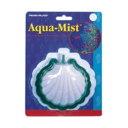 Penn-Plax Aqua-Mist Air Stone Shell White, Green