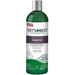 Vet's Best Flea and Tick Shampoo for Cats 12 Fl. oz