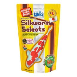 Hikari USA Silkworm Selects Color Boosting Pellet Fish Food for Koi 17.6 oz Medium