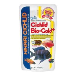 Hikari USA Cichlid BioGold+ Pellet Fish Food 2 oz Mini