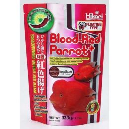Hikari USA Blood-Red Parrot+ Floating Fish Food 11.7 oz Medium