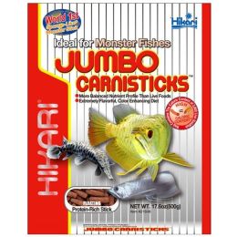 Hikari USA Jumbo CarniSticks? Floating Fish Food 17.6 oz Jumbo