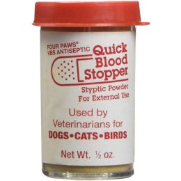 Four Paws Antiseptic Pet Blood Stopper Powder for Dogs, Cats, and Birds