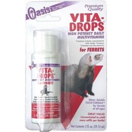 Oasis Vita Drops Multivitamin Supplement for Ferrets 2 fl. oz