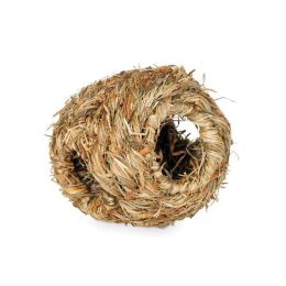 Prevue Pet Products Grass Ball Hideaway for Small Animals Natural 4 in Small