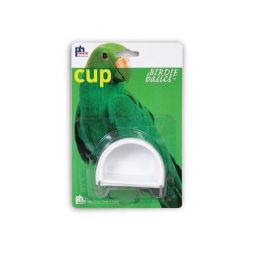 Prevue Pet Products Hanging Half-Round Bird Cage Cup Assorted Small