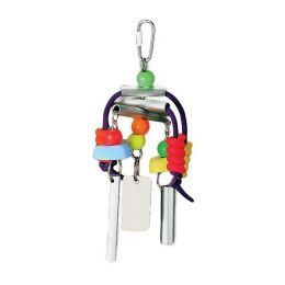 Prevue Pet Products Chime Time Summer Breeze Bird Toy Multi-Color 4 in x 9 in Small