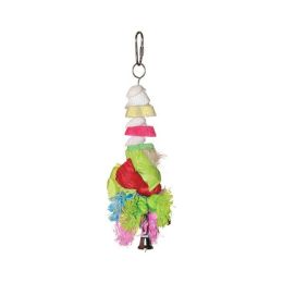 Prevue Pet Products Tropical Teasers Cookies and Knots Bird Toy Multi-Color 1.5 in x 7.38 in Medium