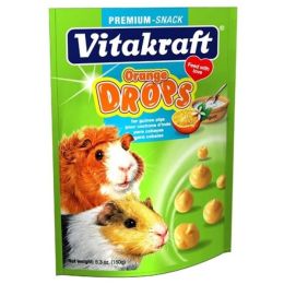 Vitakraft Drops with Orange Treat for Guinea Pig 5.3 oz