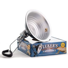 Flukers Repta-Clamp Lamp Ceramic W and Dim Switch 8.5In