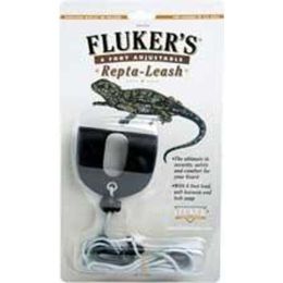 Fluker's Repta-Leash Black Small