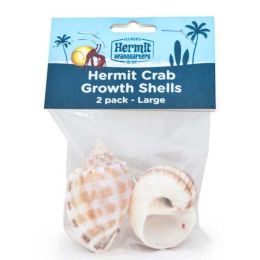 Fluker's Hermit Crab Growth Shells Assorted 2 Pack Large