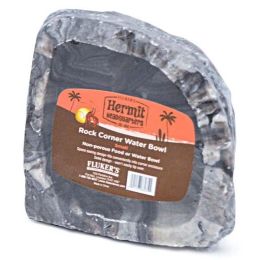 Fluker's Hermit Crab Rock Corner Water Bowl Assorted 4 in Small