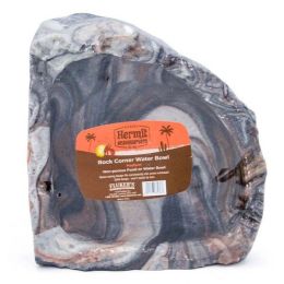 Fluker's Hermit Crab Rock Corner Water Bowl Assorted 6 in Medium