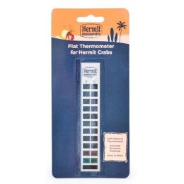 Fluker's Hermit Crab Flat Thermometer White