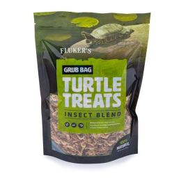 Fluker's Grub Bag Turtle Treat Insect Blend Dry Food 6 oz