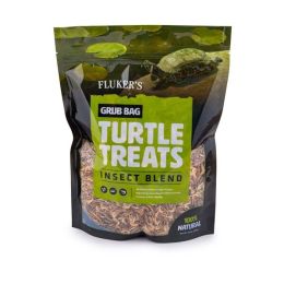 Fluker's Grub Bag Turtle Treat Insect Blend Dry Food 12 oz