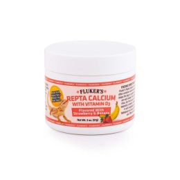 Fluker's Repta Strawberry-Banana Flavored Calcium with Vitamin D3 2 oz