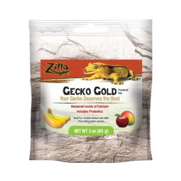 Zilla Gecko Gold Powdered Diet 1ea/3 oz