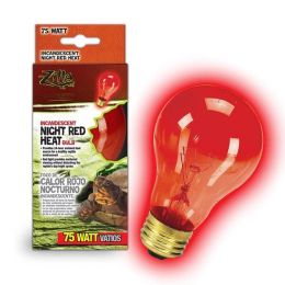 Zilla Incandescent Bulbs Night Red 75 Watts