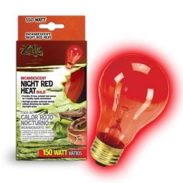 Zilla Incandescent Bulbs Night Red 150 Watts