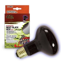 Zilla Incandescent Spot Bulbs Night Black 75 Watts