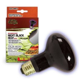 Zilla Incandescent Spot Bulbs Night Black 100 Watts