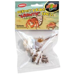 Zoo Med Hermit Crab Growth Shell Assorted Growth Small 3 Pack