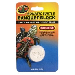 Zoo Med Aquatic Turtle Banquet Block Regular