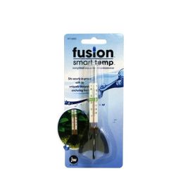 JW Pet Fusion Smart Temp Weighted Aquarium Thermometer White One Size