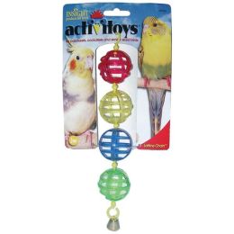 JW Pet ActiviToy Lattice Balls Bird Toy Multi-Color Small Medium