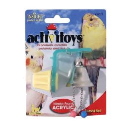 JW Pet ActiviToy Bell Bird Toy Multi-Color Small Medium