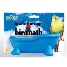 JW Pet Inside Cage Bird Bath Assorted One Size