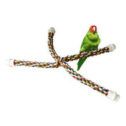 JW Pet Comfy Perch Cross Multi-Color Medium