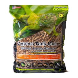 Galapagos Cypress Tank Mulch Natural Cypress Bedding Substrate 1ea/24 qt