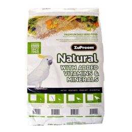 ZuPreem Natural Pelleted Bird Food for Cockatiels 20 lb