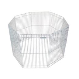 Marshall Pet Products Small Animal Play Pen White