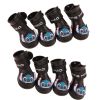 Wholesale 4pcs/set waterproof reflective non-slip pet dog shoes